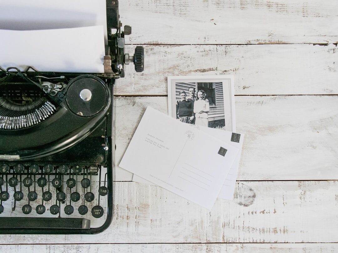 author writing biography